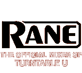 Rane is the official mixer of Turntable U